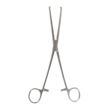 Neurosurgery Surgical 8¾" Rochester-Ochsner Hemostatic Forceps, Straight, 1×2 Teeth