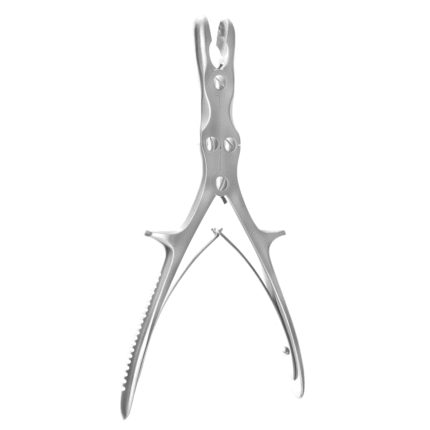 Neurosurgery Surgical 8¾″ Stille Luer Rongeur – Curved, 10mm Wide