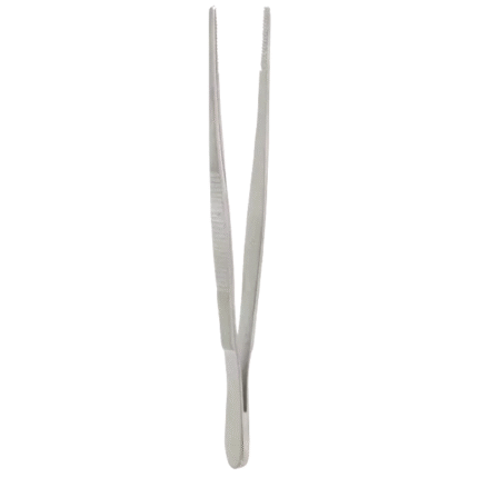 Neurosurgery Surgical Dressing Forceps, 8″ – Serrated, Standard Pattern