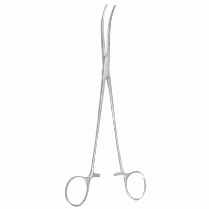 Neurosurgery Surgical 9″ Rumel Thoracic Forceps – Horizontal Serrations, Type A Curve