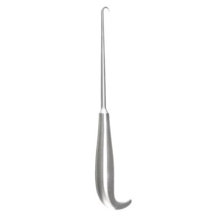 Neurosurgery Surgical Bone Hook – 9″, Medium, 11 × 22 mm