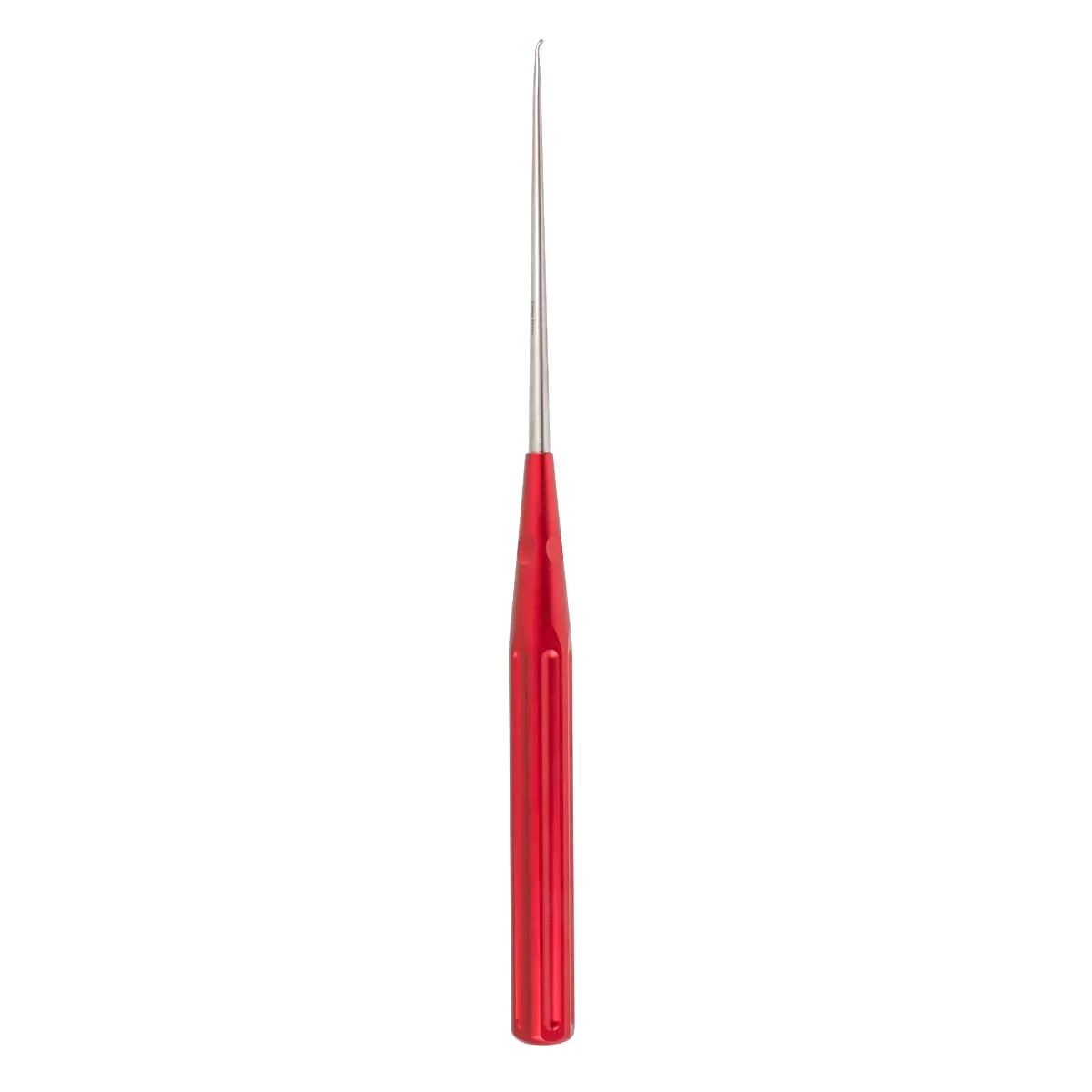 processed_Color Lumbar Curette Angled 6-0 Red