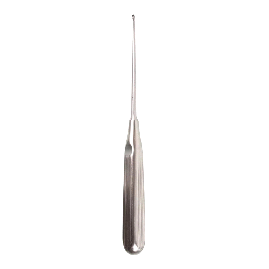 Neurosurgery Surgical Endaural Curette – 2.5 × 4.0 mm Cup, 8 ...