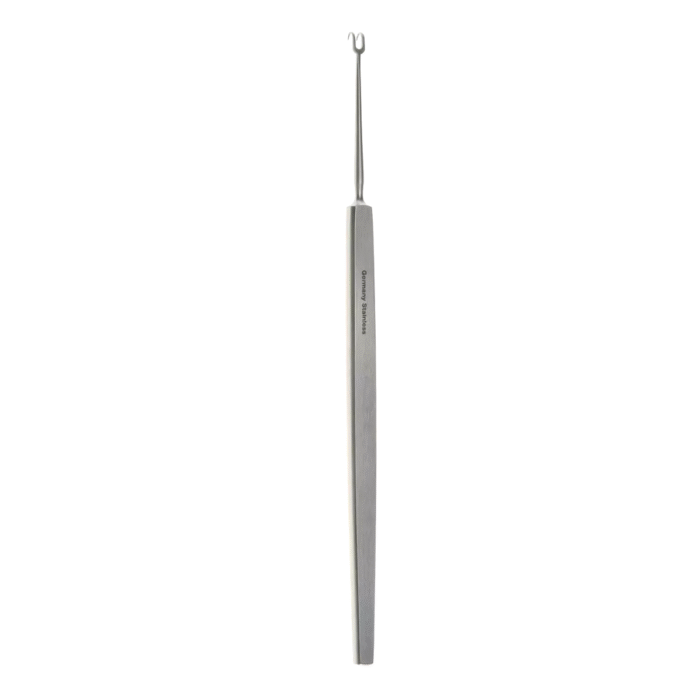 Sharp Surgical Guide Pin Neurosurgery Surgical Fixation Hook – Double Sharp, Large - Surgical Mark