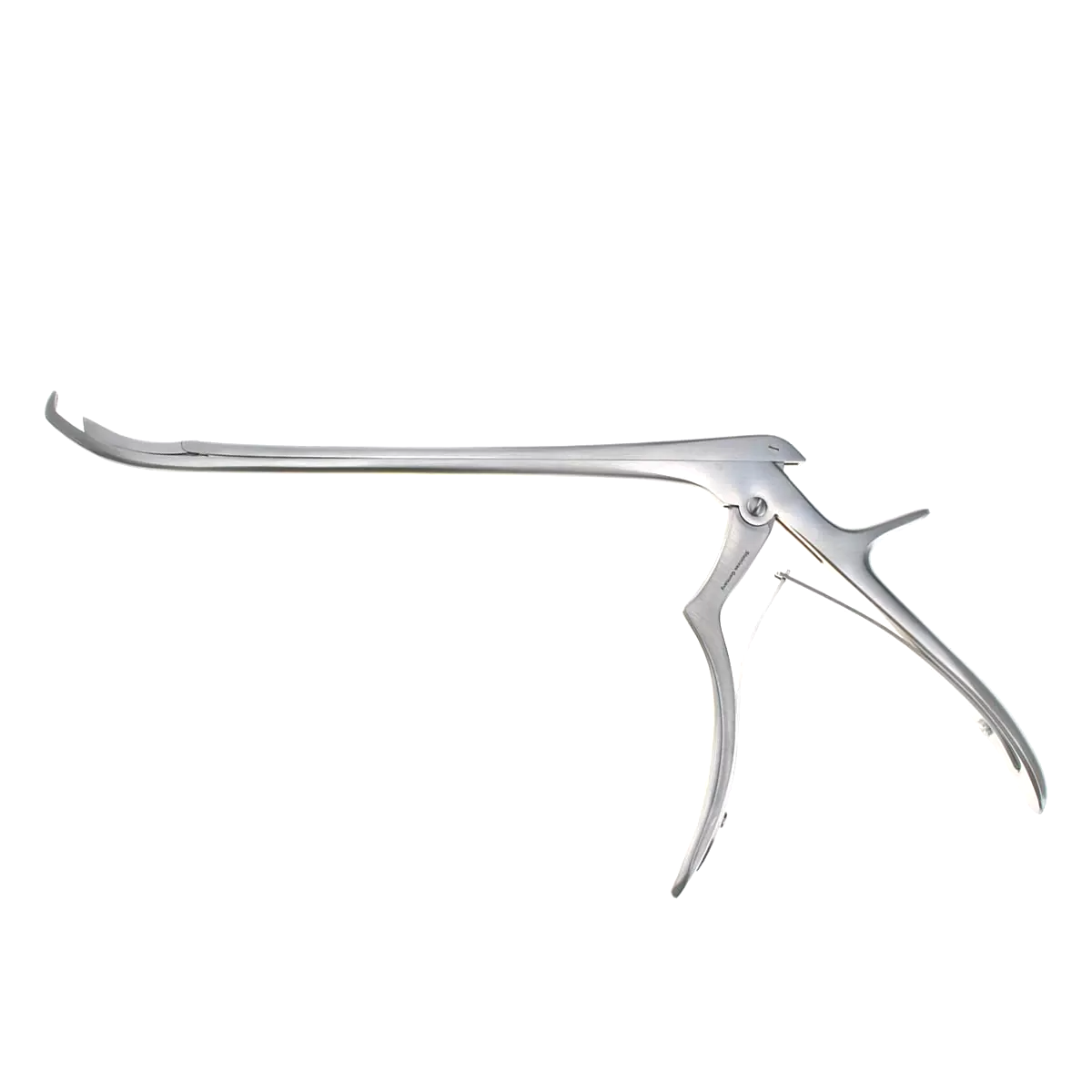 processed_Foraminotomy Rongeur, 8″, 3mm Curved up, Hinged, Stainless Steel