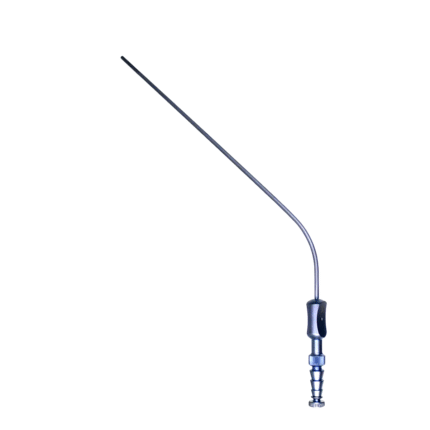 Neurosurgery Surgical Frazier Suction Tube – Angled, 9 Fr, 7½" (Titanium)
