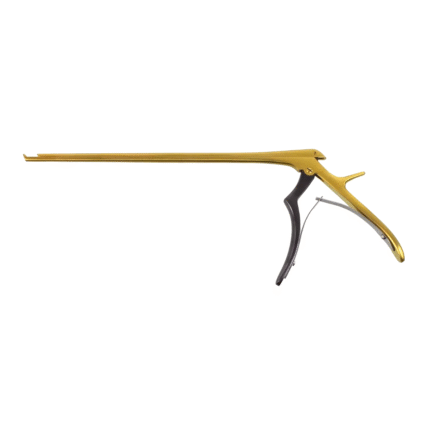 Neurosurgery Surgical Kerrison Rongeur, Micro, 10″ (250mm) 4mm, 40° Up — SuperCoat