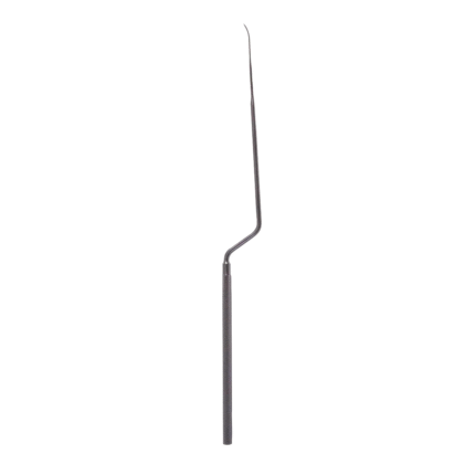 Neurosurgery Surgical MIS Penfield Dissector – Pull Type, #2, 2mm Curved Down, Panther Coated (10⅝")