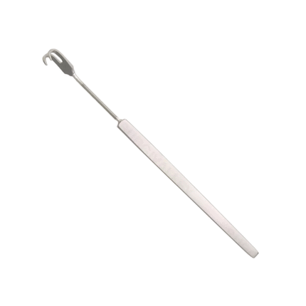 Flexible Spring Hand Held Retractor Shaft Double Pronged Sharp Retractor