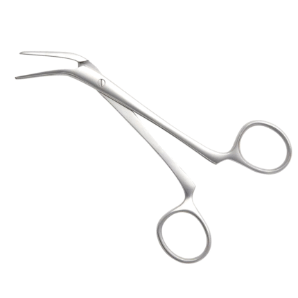 Guys Suture Holding Forceps Angled On Flat Blades
