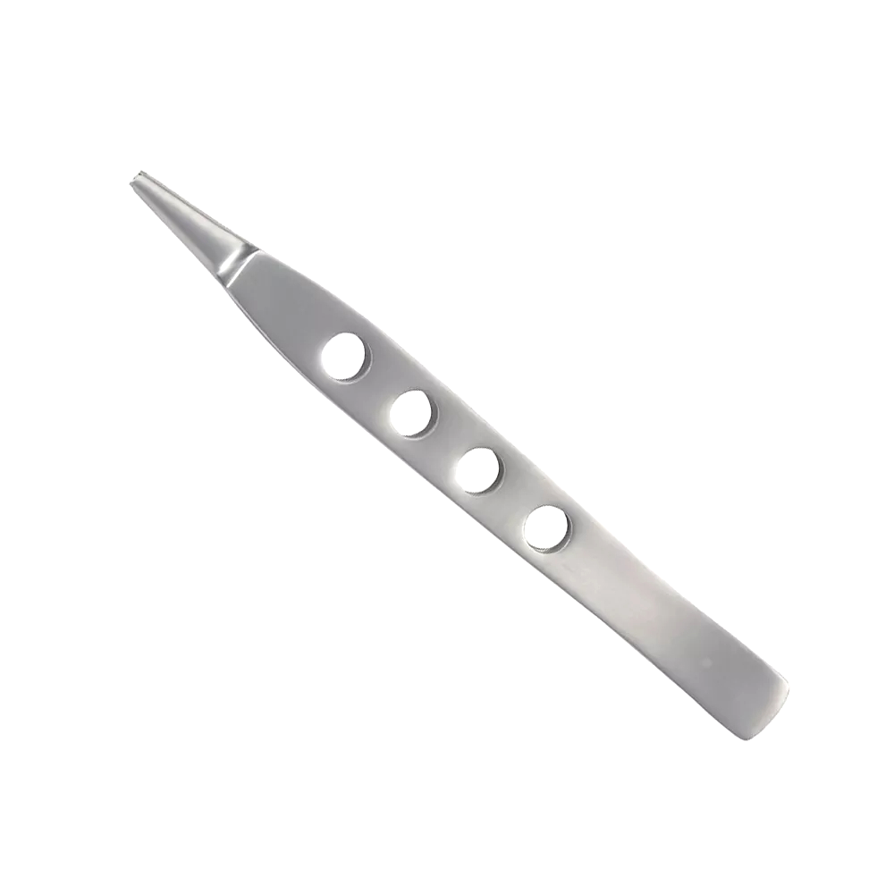 processed_resized_Jeans Dissecting Forceps 1 X 2 Teeth 140mm Lightweight Fenestrated Thumb Forceps