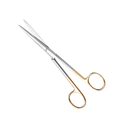 Lexer Dissecting Scissors Delicate Curved 165mm Surgery Instruments