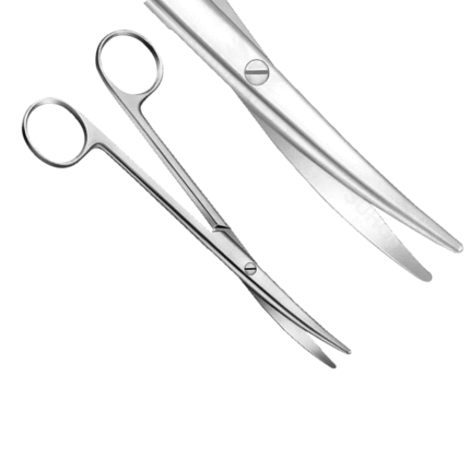 Mayo Lexer Dissecting Scissors Blunt Curved 6 1/2″ General Surgery Instruments