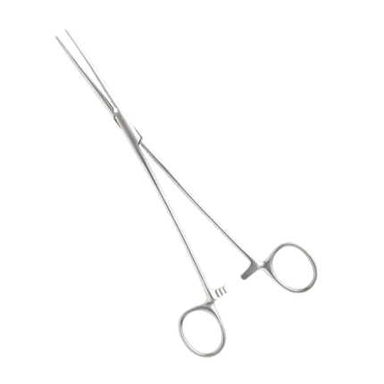 Roberts Artery Forceps Box Joint Curved With Fully Serrated Jaws