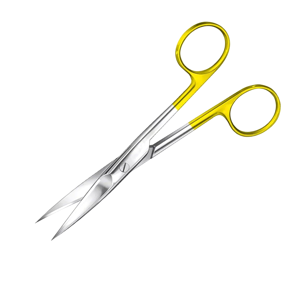processed_resized_Tungsten Carbide Suture Scissors Sharp 145mm Non Sterile Reusable Scissors