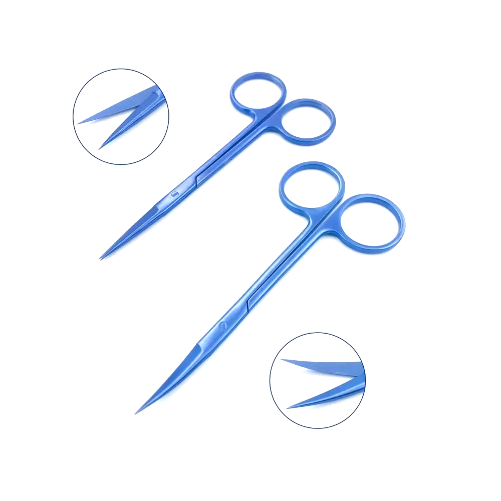 processed_resized_Wholesale Price Professional Titanium Iris Scissors Kelly Medical Surgical Scissors