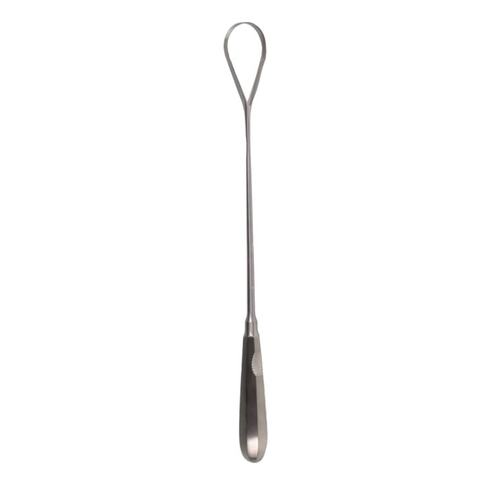 OB/GYN 13 3/4″ Recamier Placenta Curette Rigid Sharp - Surgical Mark
