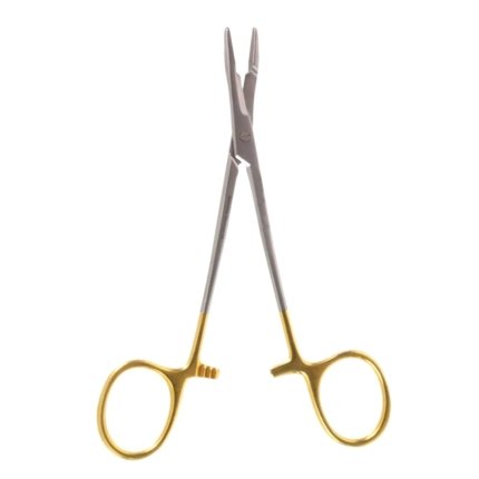 Plastic Surgery 4½″ Olsen-Webster Needle Holder – “GG” Finely Serrated Jaws