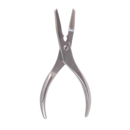 Dermatology & Holloware 6½″ Pliers – 3.5mm Tip Flat Nose