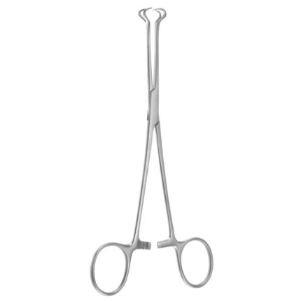 Neurosurgery Surgical 6¼" Baby Babcock Forceps, Fine Model, 8mm Jaw