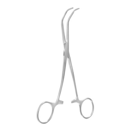 6 1/4″ Satinsky Vena Cava Clamp – Cross-Serrated Jaws | Cardiovascular Surgical Instrument