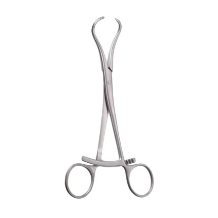 Neurosurgery Surgical 6 3/4" Bone Reduction Forceps Curved