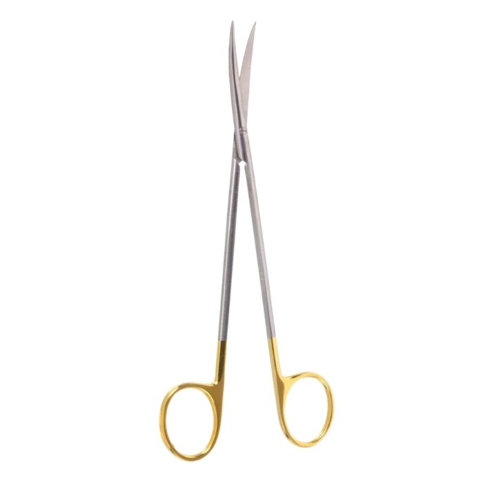 Z Scissors Cadio Vascular Surgical 7″ Metz “GG” Scissors – Curved, Stainless Steel ...