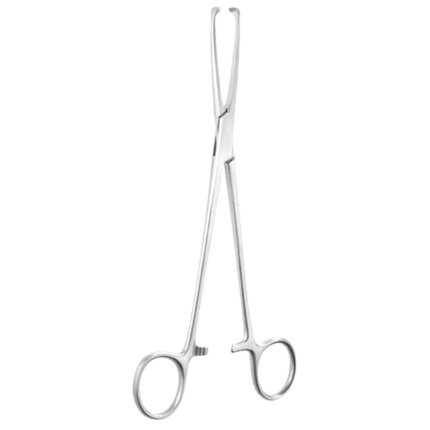 Neurosurgery Surgical 7½" Allis Tissue Forceps, 5×6 Teeth