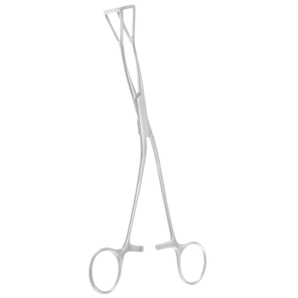 Neurosurgery Surgical Lovelace Lung Grasp Forceps – Angled Shafts