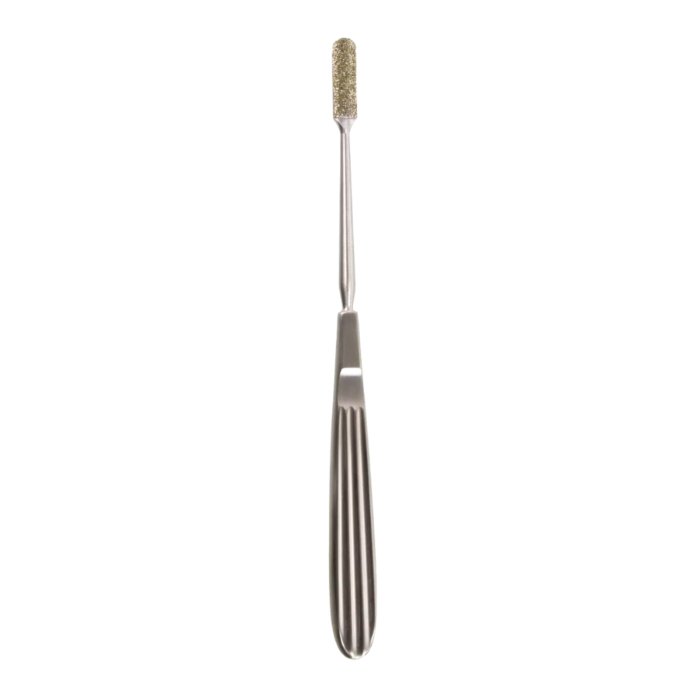 ENT 7 3/8″ Diamond Surface Rasp convex straight - Surgical Mark