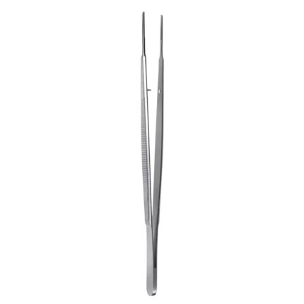 Neurosurgery Surgical 7” Gerald Tissue Forceps – Serrated 1.75 mm × 1 Long Tip
