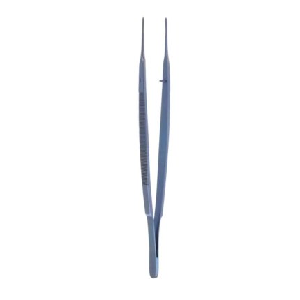 Neurosurgery Surgical 7” Gerald Tissue Forceps – Titanium Serrated 1.75 mm × 1 Long Tip