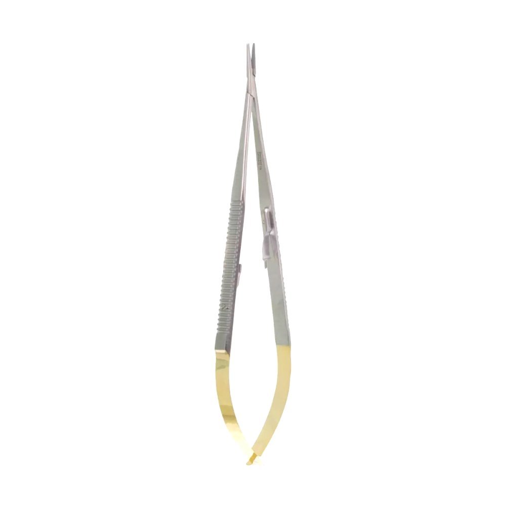 resized_processed_7″ Castroviejo “GG” Needle Holder – straight serr