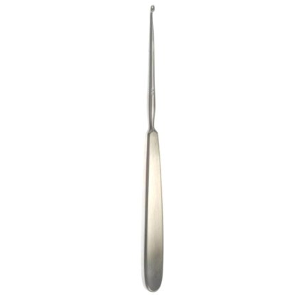 7″ Williger Curette Oval 2-0 Orthopedic