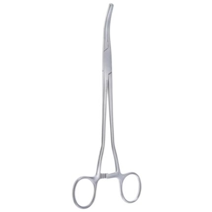Neurosurgery Surgical 8½” Rogers Hysterectomy Forceps (2×3 Teeth, Curved)