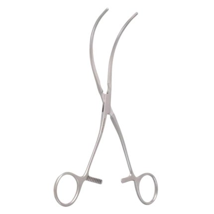 Cardiovascular Instrument – 8″ Debakey S-Shaped Peripheral Vascular Clamp
