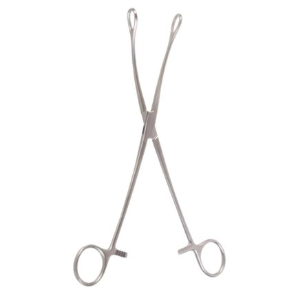 Neurosurgery Surgical 9½" Foerster Sponge Forceps, Curved, Smooth Jaws