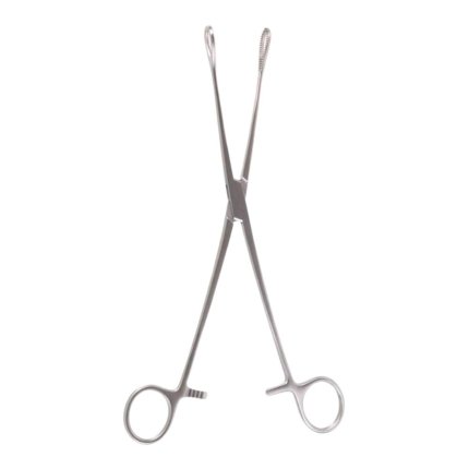 Neurosurgery Surgical 9½" Foerster Sponge Forceps, Straight, Smooth Jaws