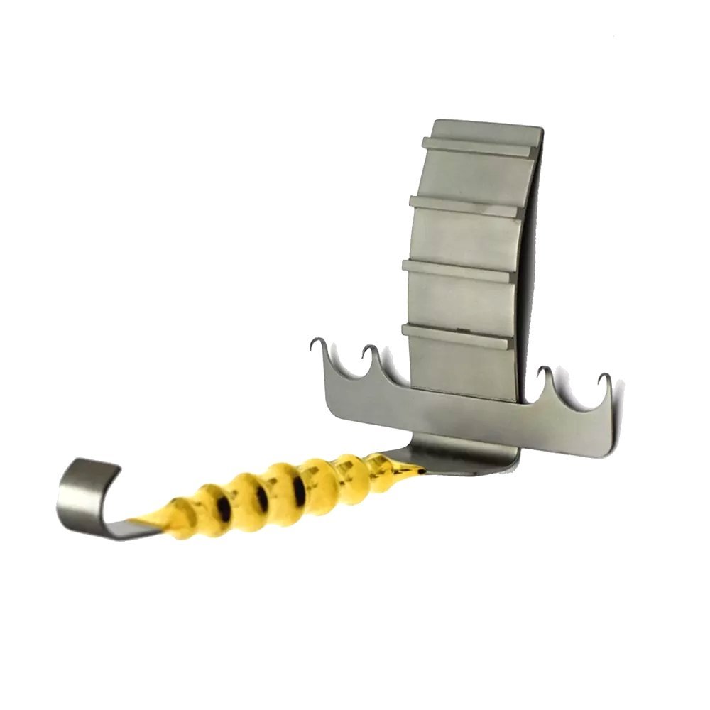 resized_processed_Abdominoplasty Abdominal Retractor Hook 4 Prongs Sharp Plastic Surgery Instruments