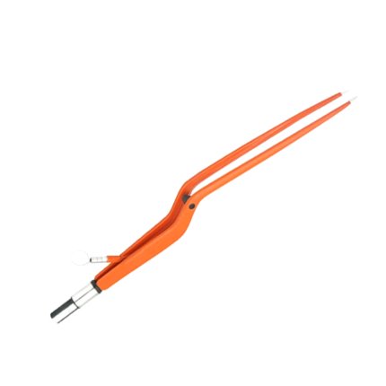 Electro Surgical Bayonet Irrigation Silver Glide Non Stick Bipolar Forceps