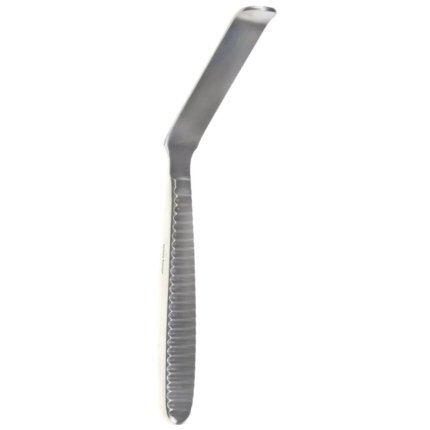 Neurosurgery Surgical Blade Retractor – 18mm Slight Curved Blade