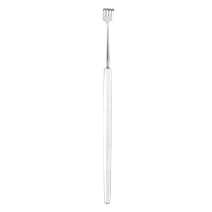 ENT Blair Rollet Retractor 6mm Wide 4 Sharp Prongs