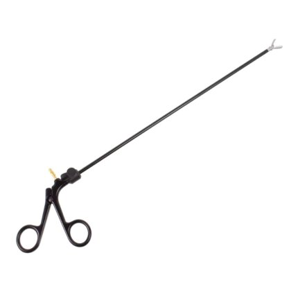 Neurosurgery Surgical Blunt Nose Grasping Forceps, 35cm, Straight, Monopolar, Insulated Shaft & Handle