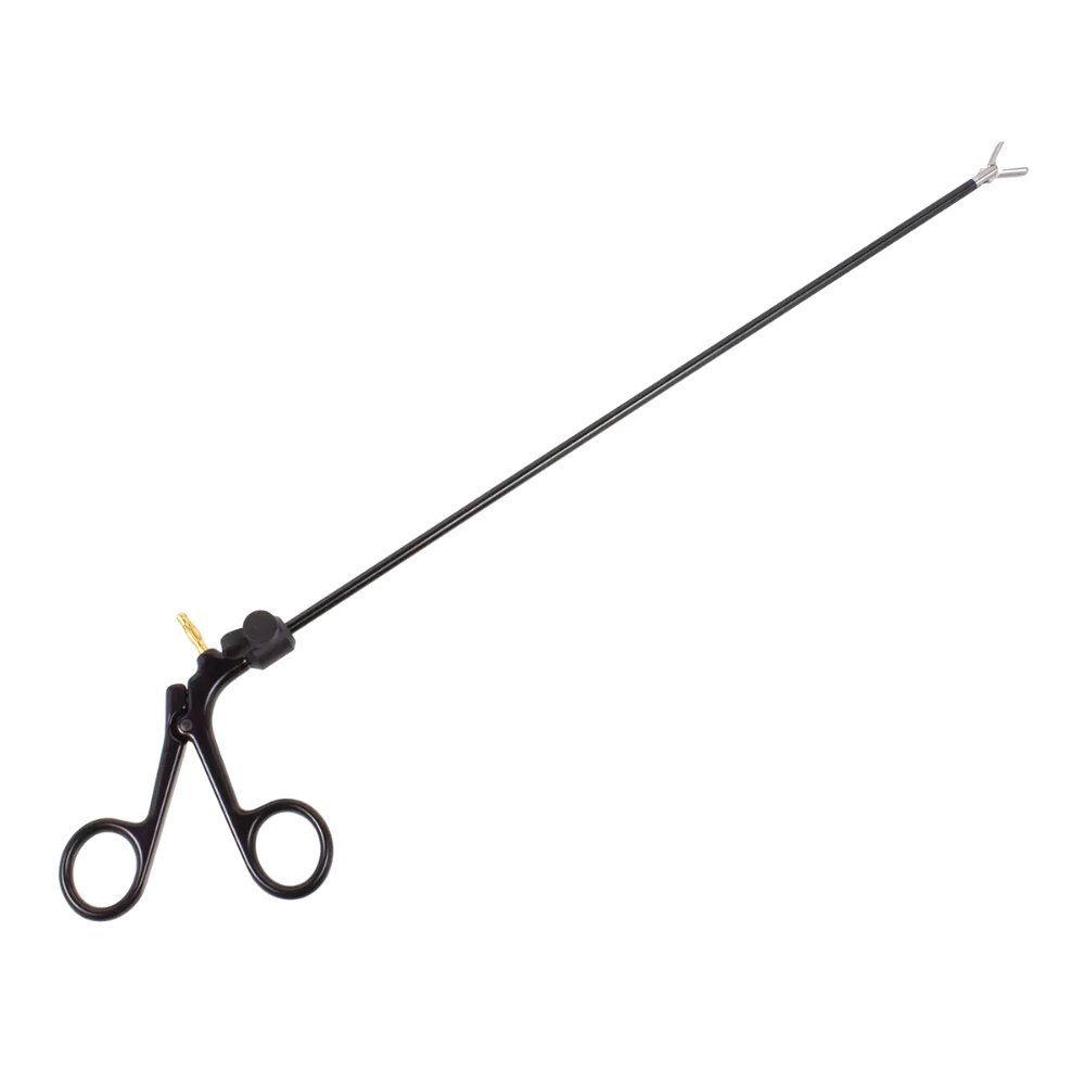 resized_processed_Blunt Nose Grasping Forceps – 35cm straight Monopolar Insulated Shaft & handle