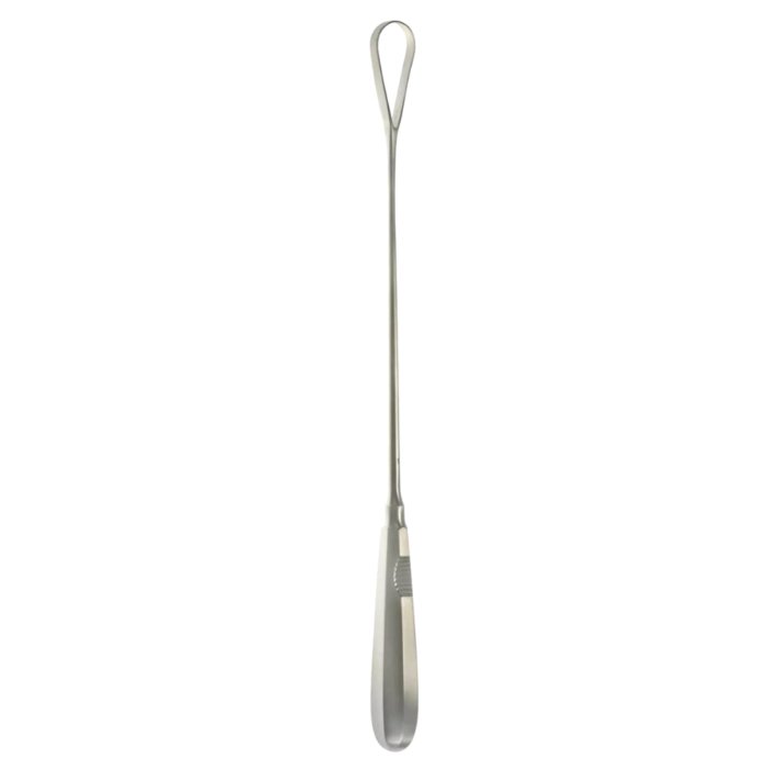 OB/GYN Bumm (Recamier) Placenta Curette Mall Blunt 28mm - Surgical Mark