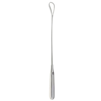 OB/GYN Bumm (Recamier) Placenta Curette Mall Sharp 24mm