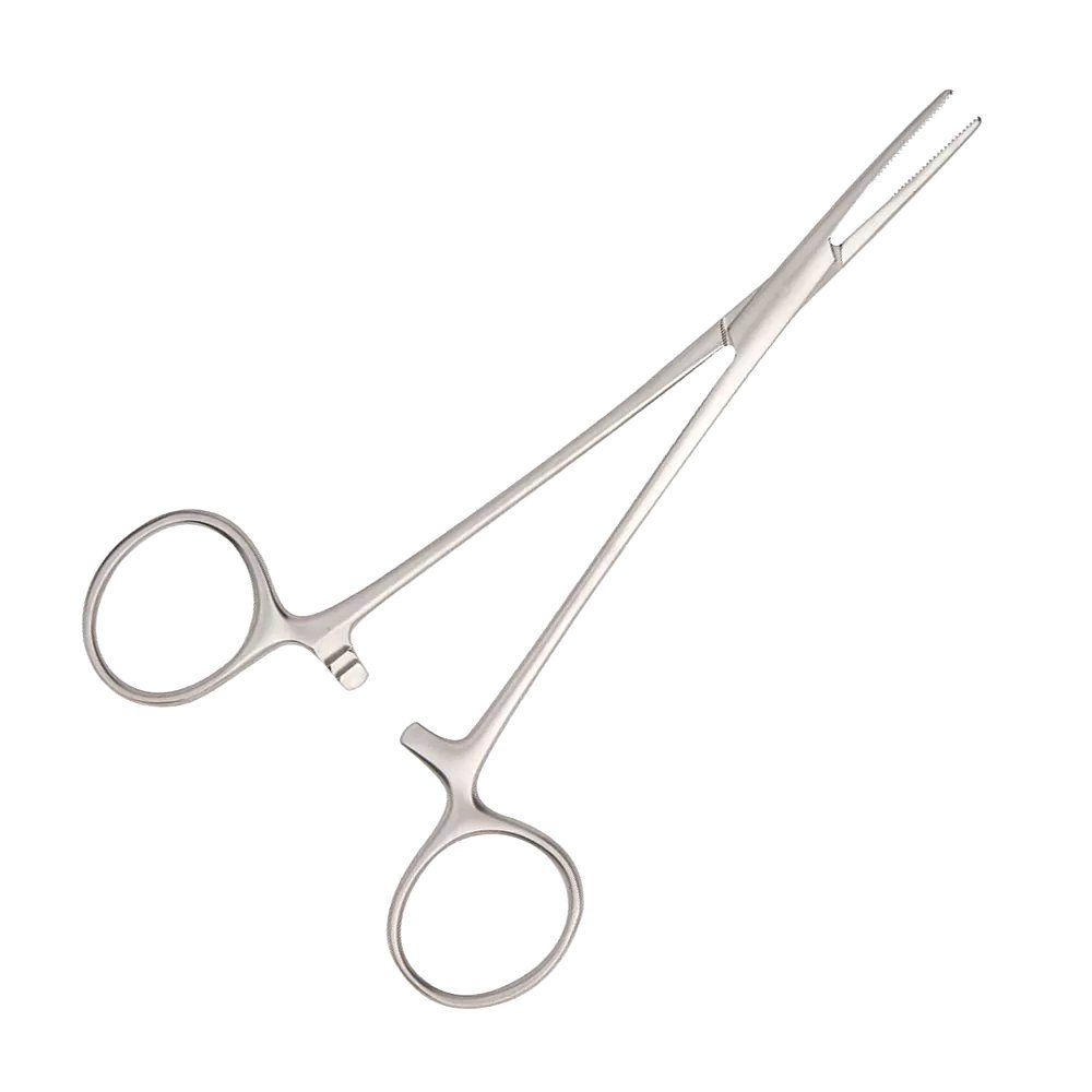 resized_processed_Cairns Artery Forceps Straight Partly Serrated Jaw 145mm Surgical Holdings & Grasping Forceps
