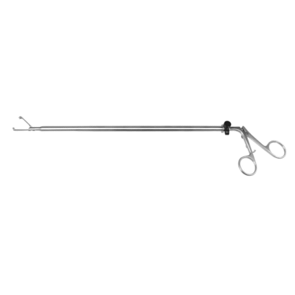 Neurosurgery Surgical Claw Forceps 35cm 10mm Spring-Loaded 2×3