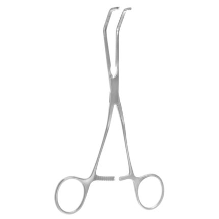 Cooley Vascular Clamp – 60° Angled Large Jaw – Cardiovascular