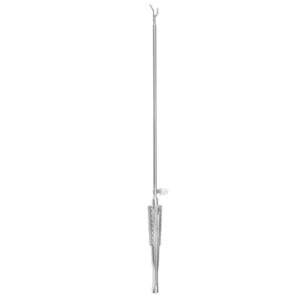 Cardiovascular Surgical DeBakey Grasper – 1×2 AG, Angled Left, Small Jaw